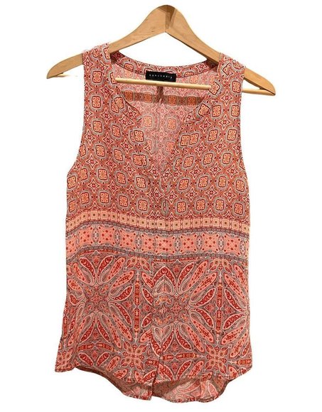SANCTUARY flowy top size S - Picture 7 of 7